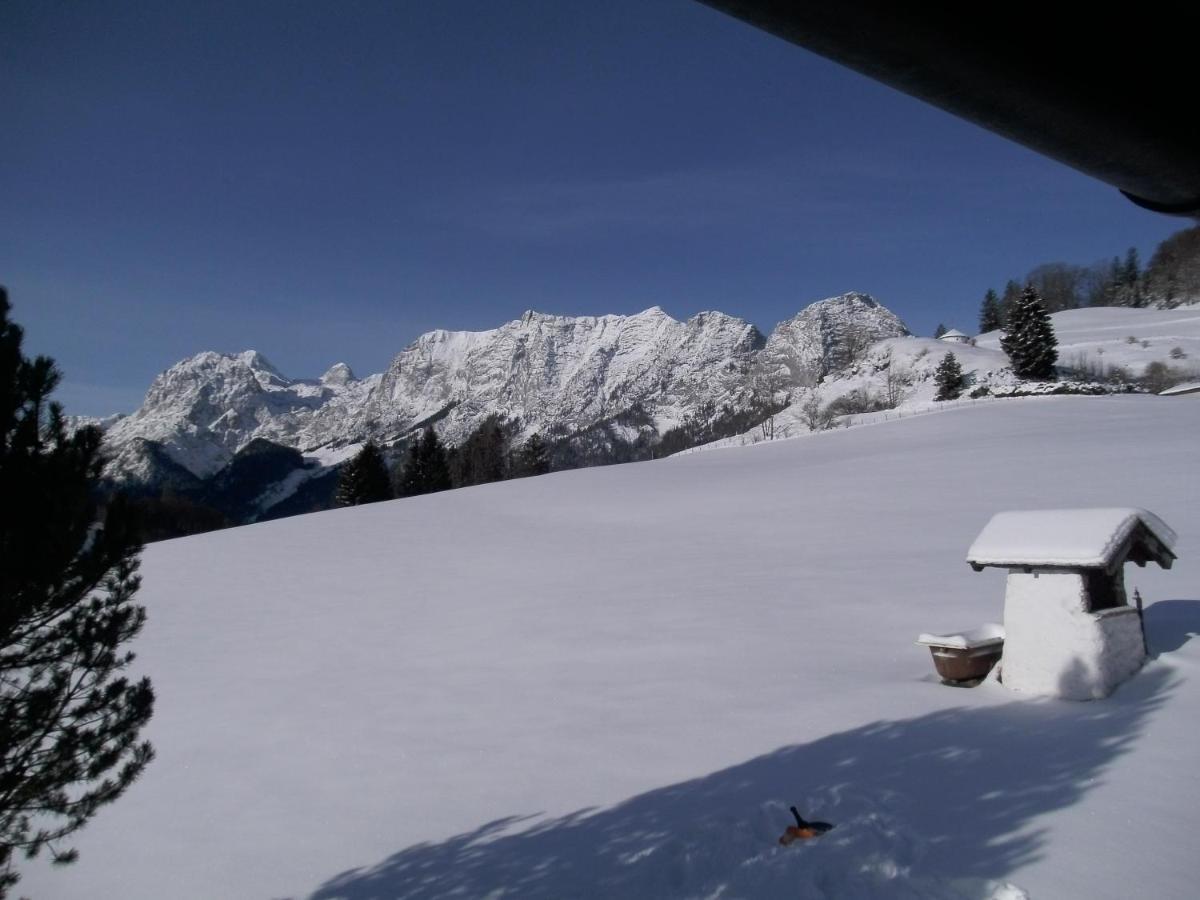 Klettnerlehen Villa Ramsau bei Berchtesgaden Luaran gambar