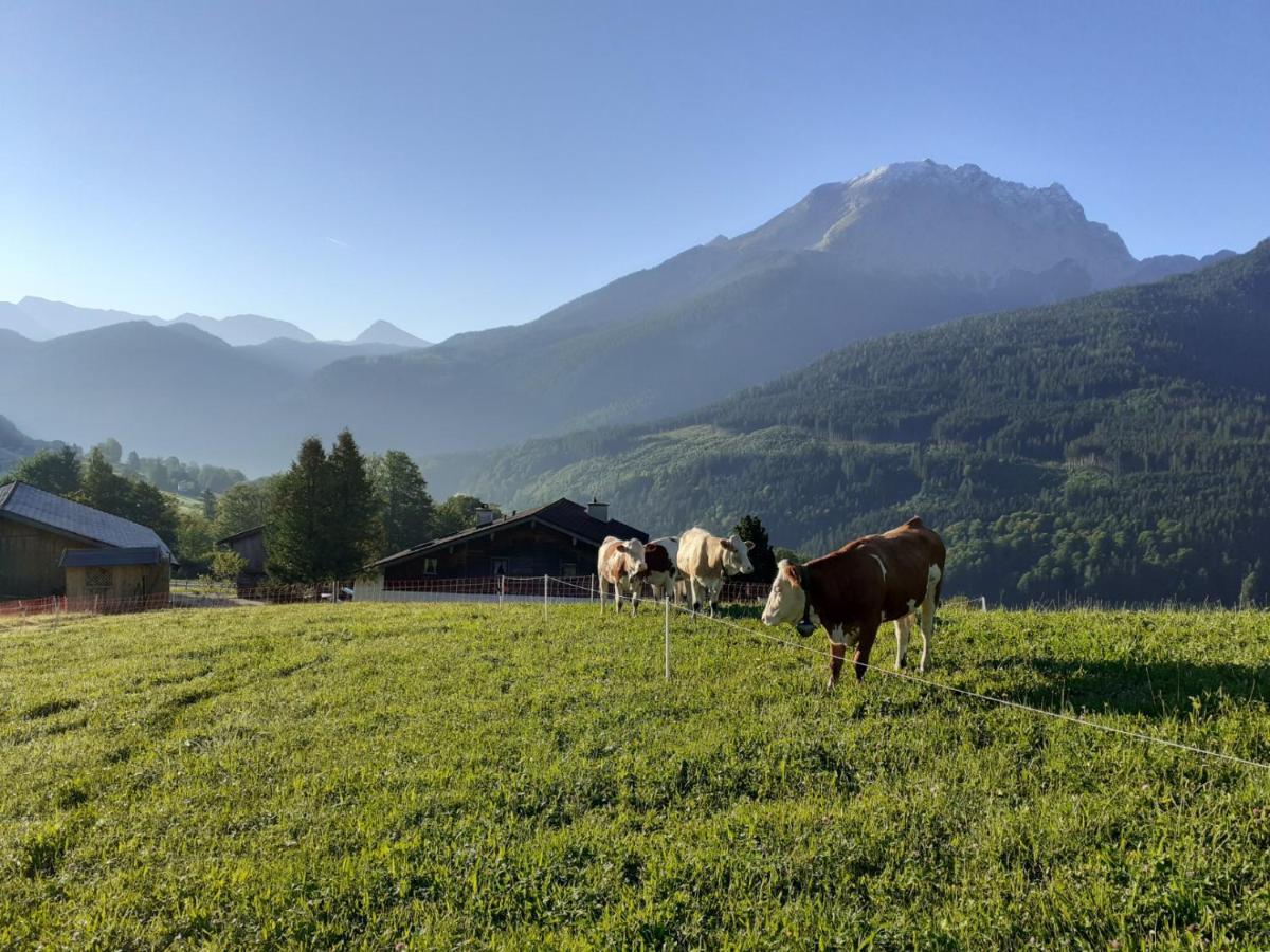Klettnerlehen Villa Ramsau bei Berchtesgaden Luaran gambar