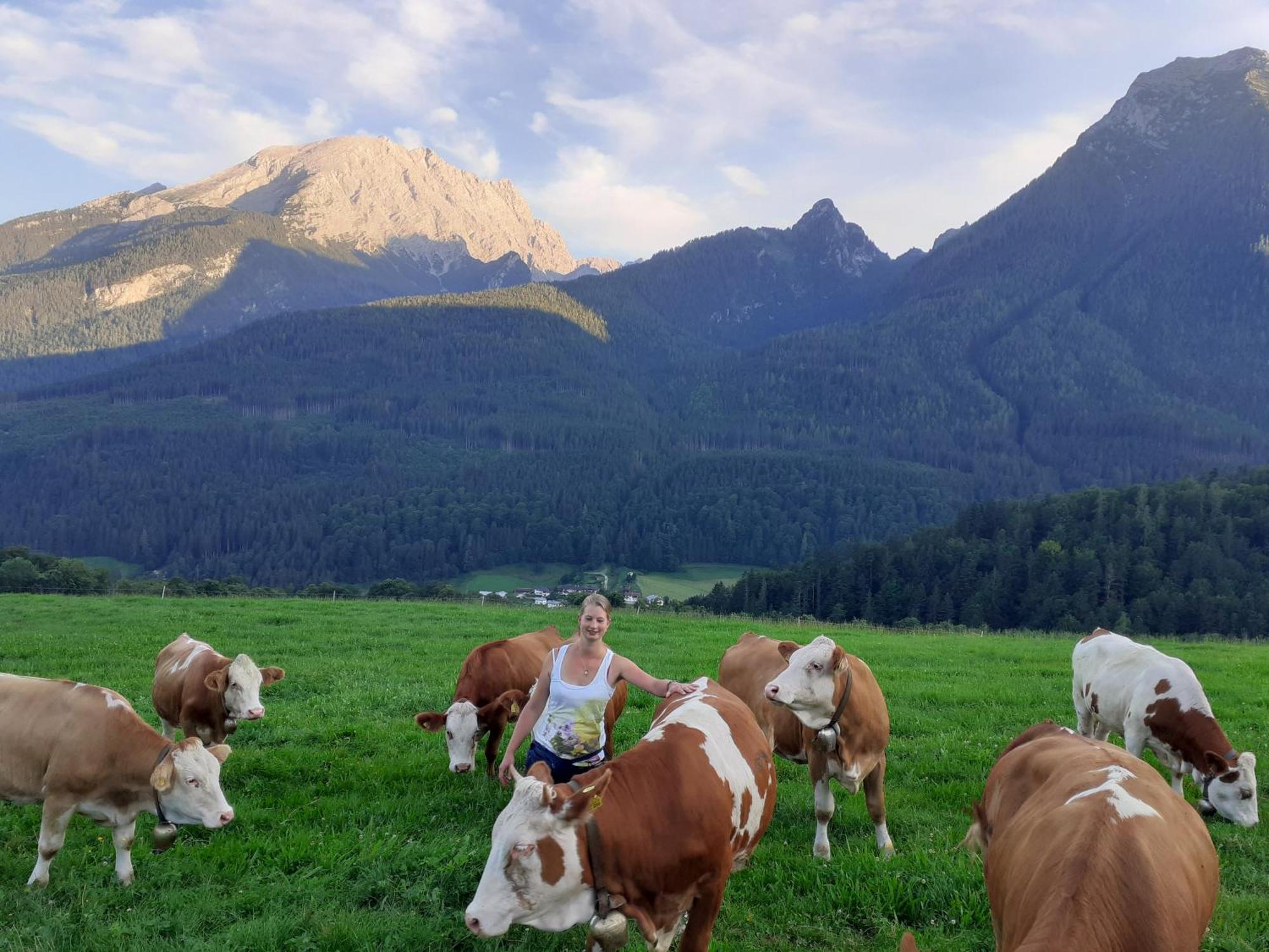 Klettnerlehen Villa Ramsau bei Berchtesgaden Luaran gambar